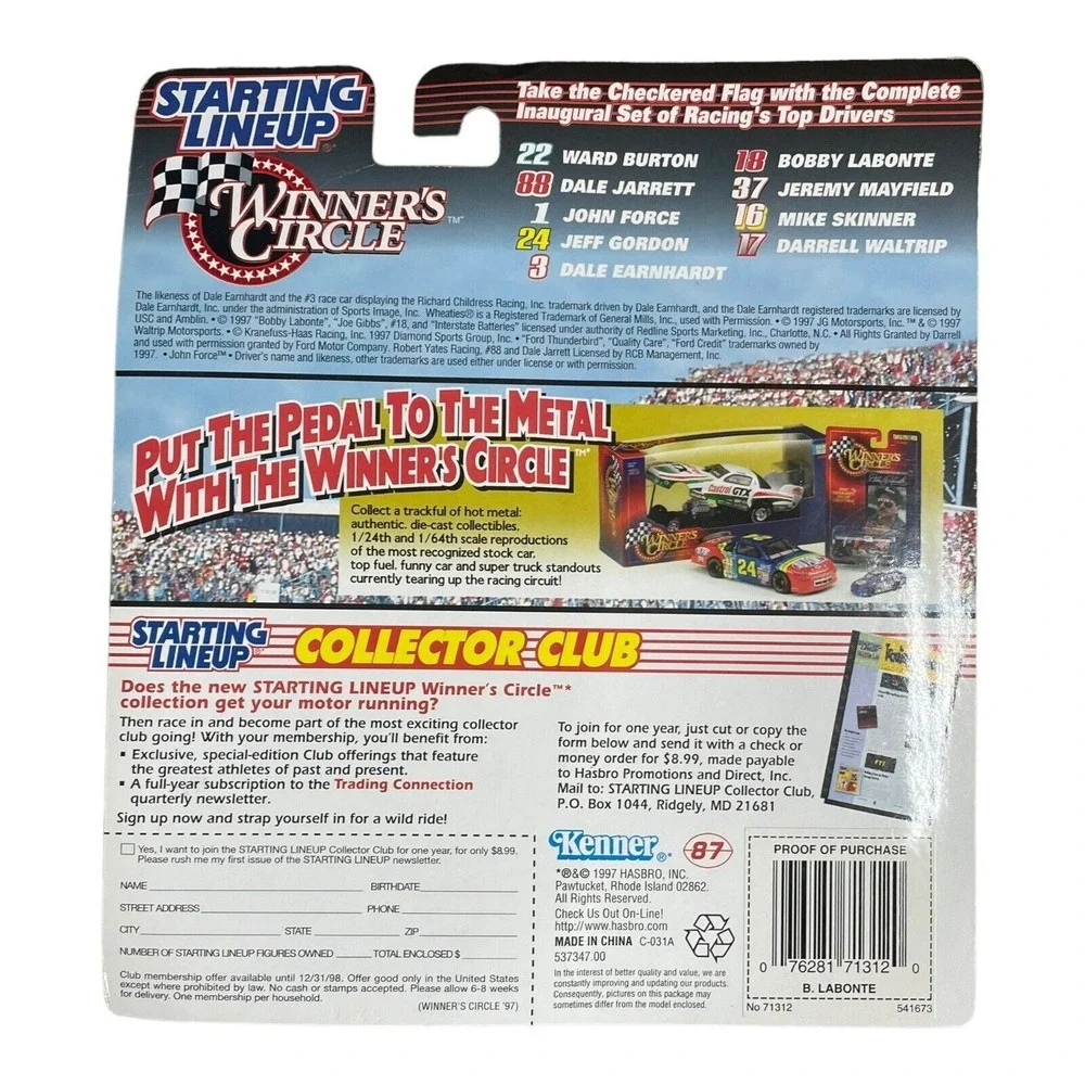 Bobby Labonte Starting Lineup‎ Winners Circle Figure 1997